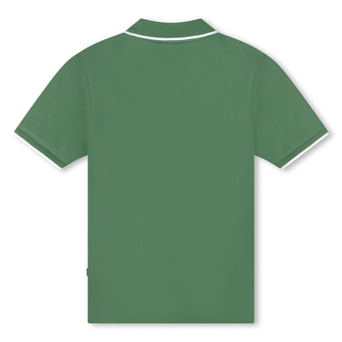 Playera Polo para niño y adolescente Boss verde